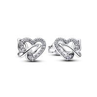 Orecchini Pandora Donna Nature and Celestial in Argento Cubic Zirconia 294476C01